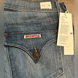 Hudson Collin skinny jeans, faded, whispering detail NWT